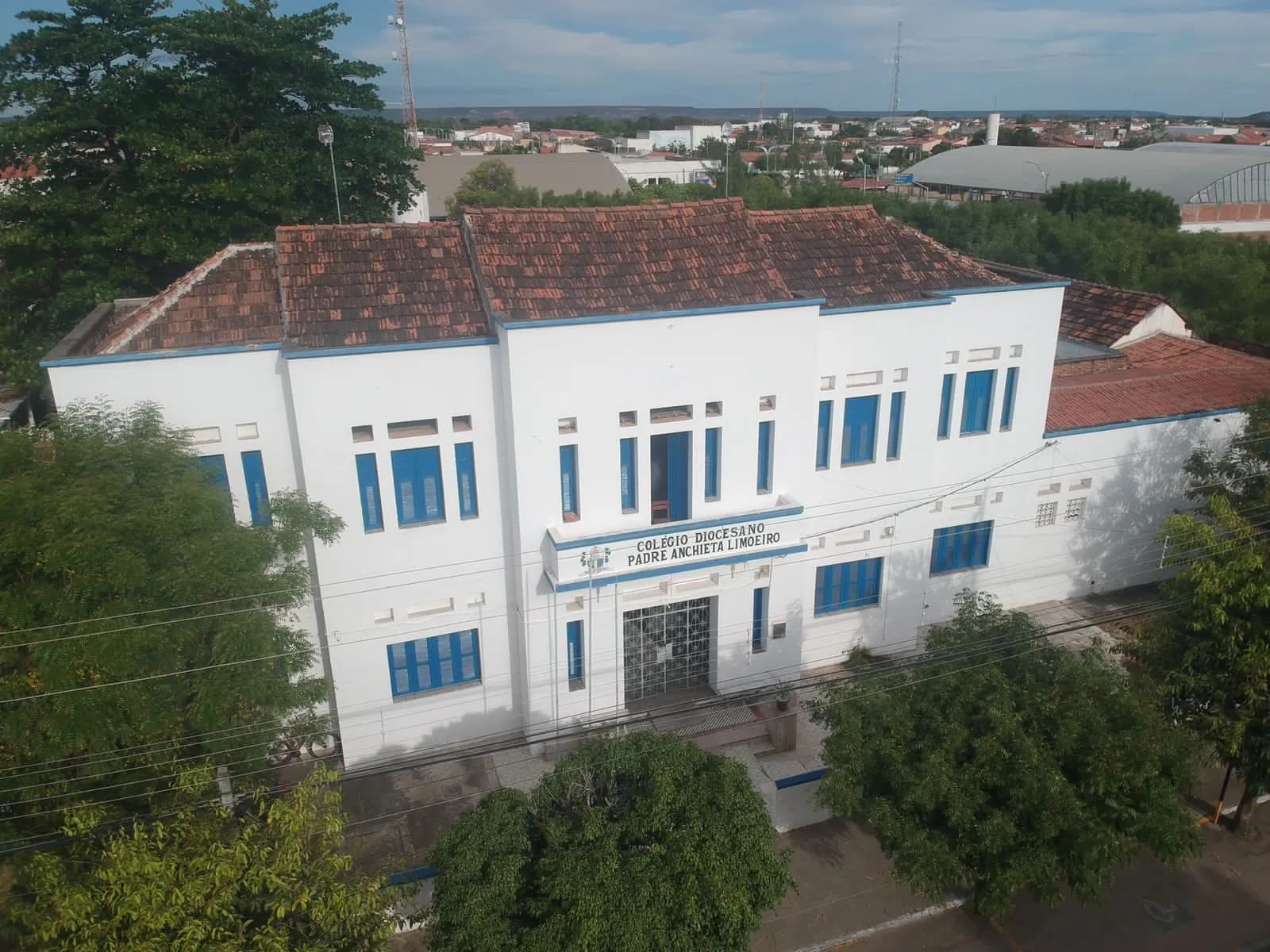 Fachada do Colégio Diocesano, Limoeiro do Norte - CE